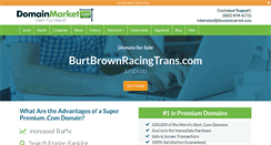 Desktop Screenshot of burtbrownracingtrans.com