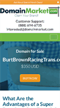 Mobile Screenshot of burtbrownracingtrans.com